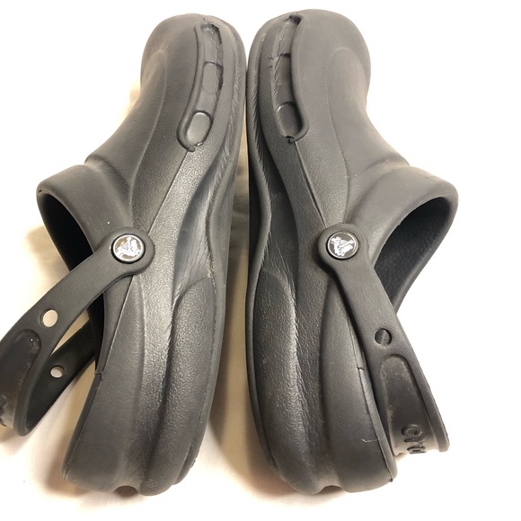 Crocs black Bistro slip on resistant clog main image 5